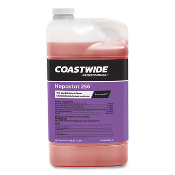 Coastwide Professional™ Hepastat 256 One-step Disinfectant-cleaner Concentrate For Expressmix Systems, Unscented, 110 Oz Bottle, 2-carton freeshipping - TVN Wholesale